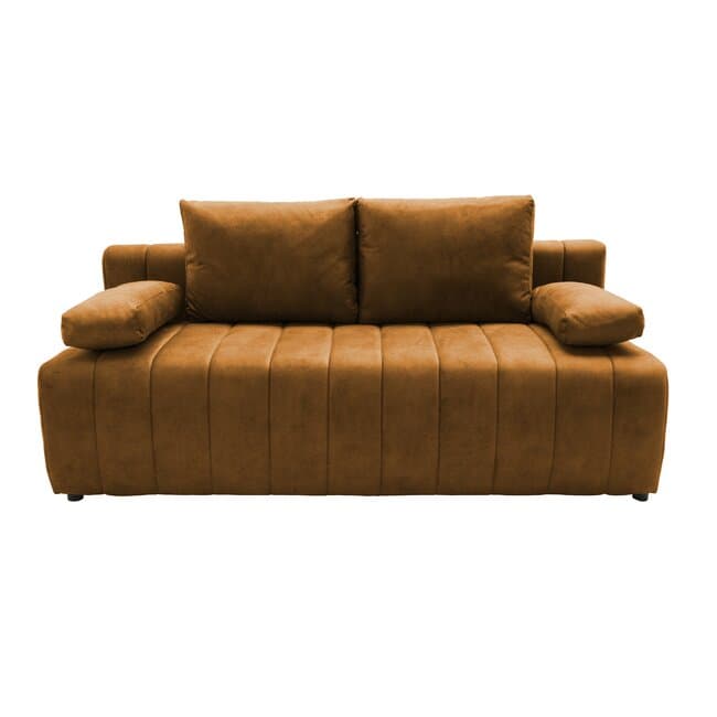 Canapea extensibila Domino, lada depozitare si spatiu de dormit 194x144 cm, spuma poliuretanica si arcuri, 194x99x95 cm, personalizabil