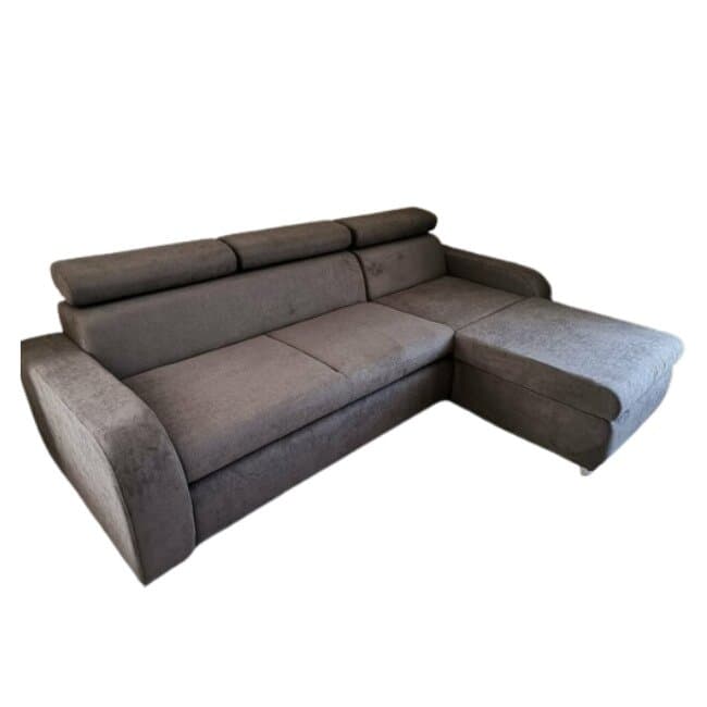 Coltar Relax extensibil, cu lada de depozitare, tapitat cu stofa, 270x170 cm, culoare la alegere