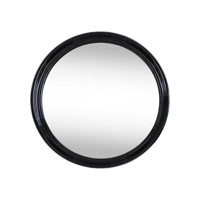 Oglinda Family, Moderna Cu Rama Subtire, 80x3.5x80 cm, Alb/Negru/Argintiu/Auriu