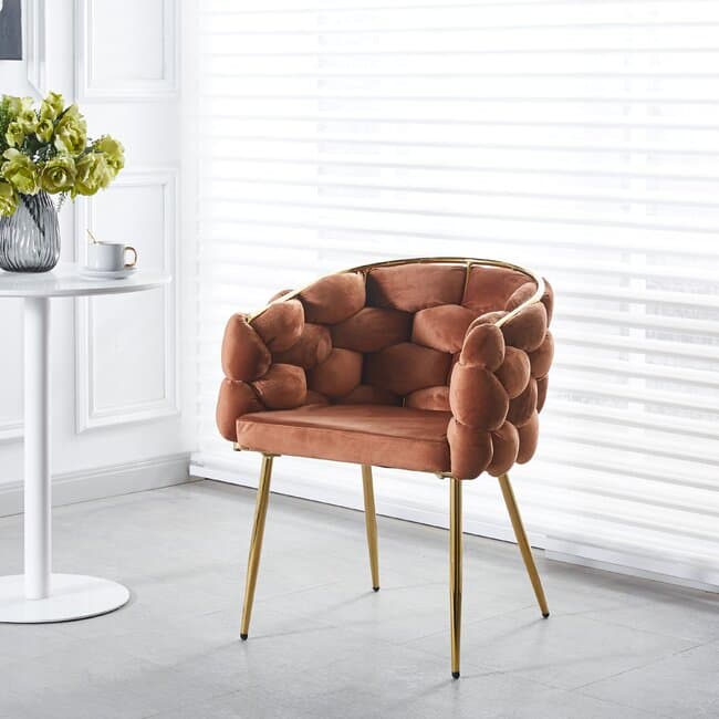 Scaun Joy, design minimalist cu tapiterie moale, confort sporit si rezistenta, 43x60x80 cm, gri