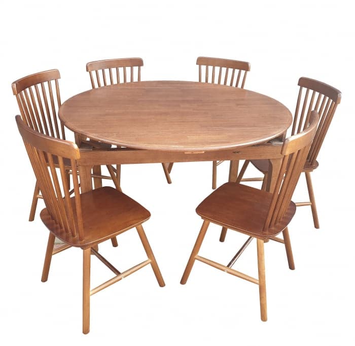 Set masa Geo cu 6 scaune Nuc