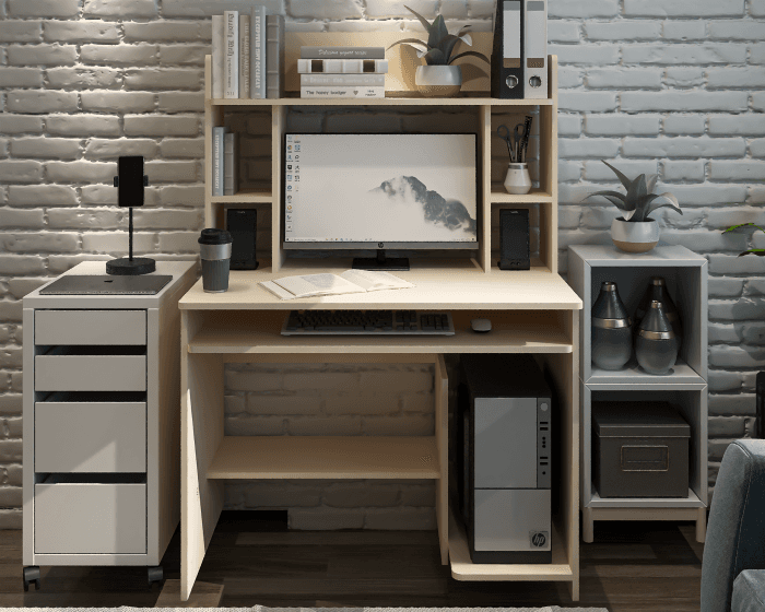 Birou Pc Skm-6 Ro Sonoma