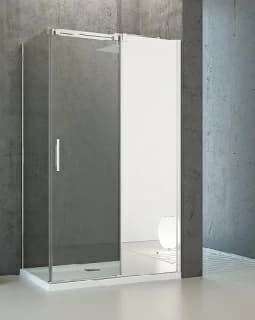 Usa cabina dus Radaway KDJ Mirror 100X200 cm cu sticla transparenta