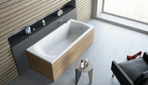 Cada acrilica Radaway Kea, 170x75 cm