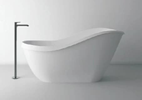 Cada Cast Marble Sorrento freestanding 169x71xH81 cm cu preaplin