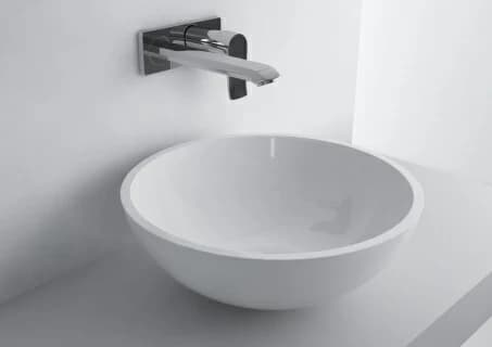 Lavoar rotund Cast Marble Kierros Round Ø 42 x H16 cm fara preaplin