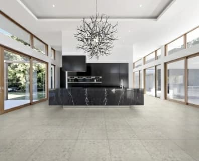 Gresie portelanata Sintesi, Planet Argento 45x45 cm