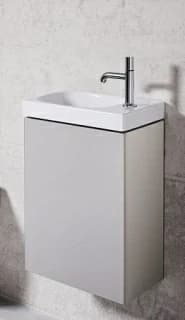 Set PROMO baza lavoar si lavoar R Geberit Acanto 40x25xH79cm alb