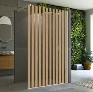 Cabina dus Walk-in SanSwiss Easy Japan STR4P 160xH200 cm, profil alb mat
