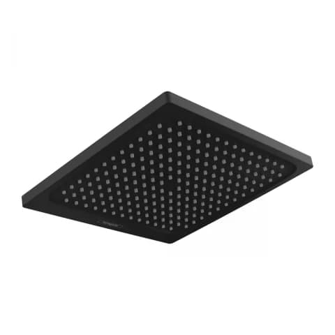 Palarie dus patrata Hansgrohe Crometta E 240 negru mat cu 1 tip de jet