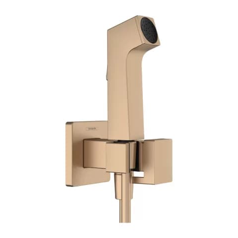 Sistem dus incastrat igiena intima Hansgrohe E EcoSmart bronz periat