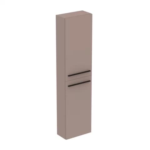 Dulap inalt suspendat Ideal Standard i.life S 40x160 cm gri-bej mat 2 usi