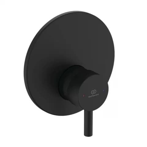 Baterie dus incastrata Ideal Standard Ceraline negru mat