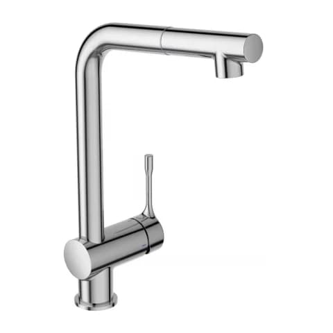 Baterie bucatarie Ideal Standard Ceralook BlueStart crom lucios cu dus extractibil