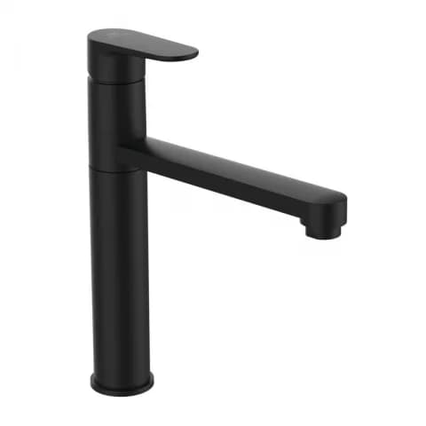 Baterie bucatarie Ideal Standard Cerafine O negru mat monocomanda