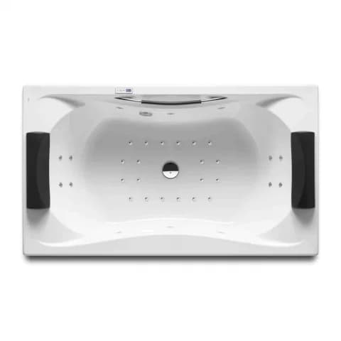 Cada cu sistem hidromasaj Roca BeCool Total 180x90 cm alb