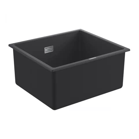 Chiuveta compozit Grohe K700U cu o cuva 45.7x40.6 cm negru granit