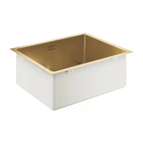 Chiuveta inox Grohe K700 55x45 cm cu 1 cuva auriu lucios fara picurator