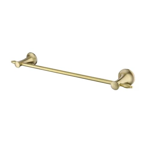 Suport prosop simplu FDesign Lacrima bronz periat 45 cm