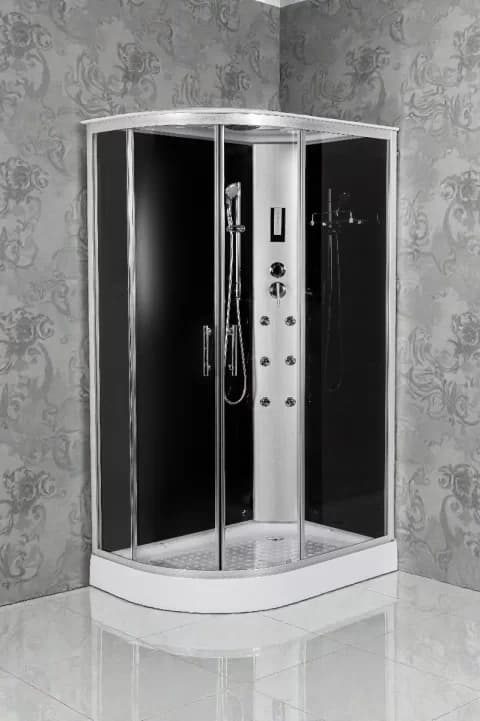 Cabina de dus completa, 120x80x210cm, colt dreapta
