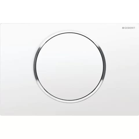 Clapeta actionare rezervor incastrat Sigma 10 Alb-Crom