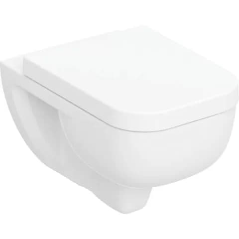 Set vas WC Geberit Selnova Square, 54x35x34, cu capac