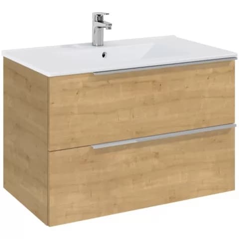 Set mobilier baie Roca Elegant Plus 80x46xH55 cm, bej