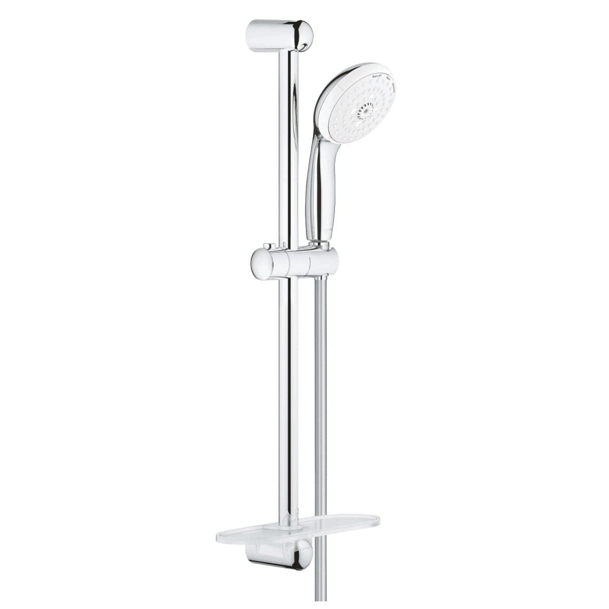 Set de dus Grohe Tempesta 100, 3 jeturi, etajera, 600 mm, crom - 27927001