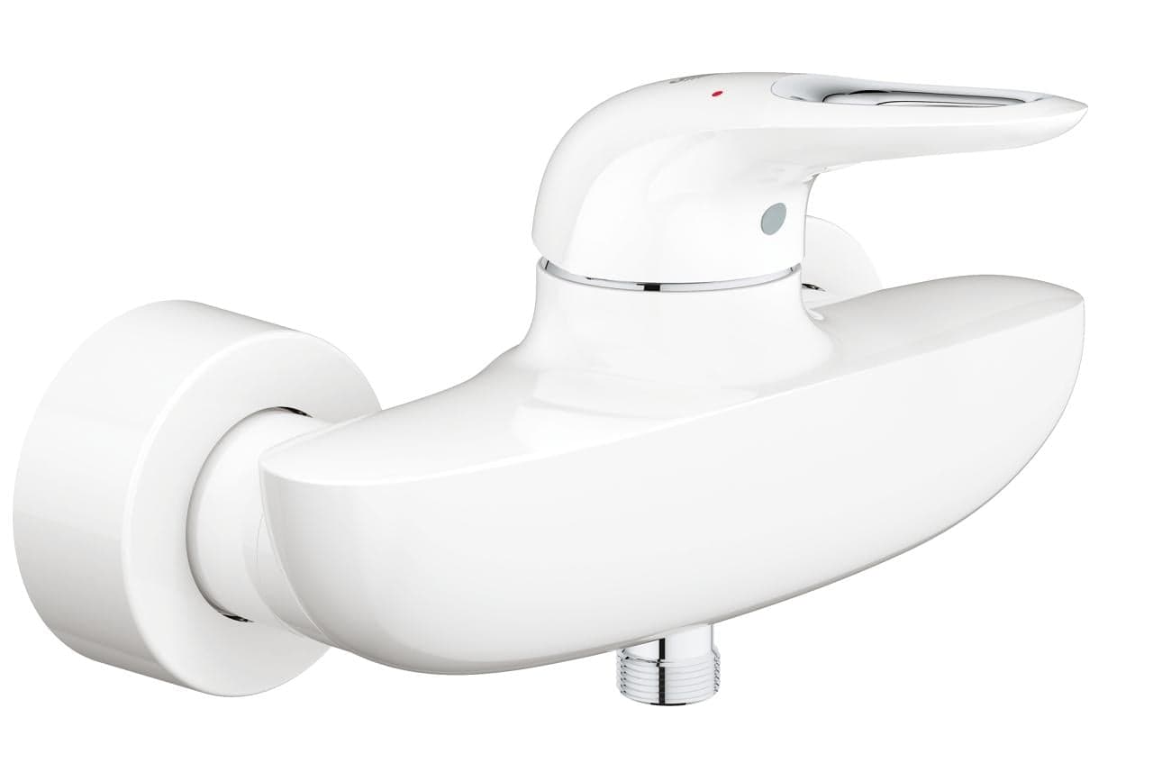 Baterie cabina dus Grohe Eurostyle, maner decupat,alb-33590LS3