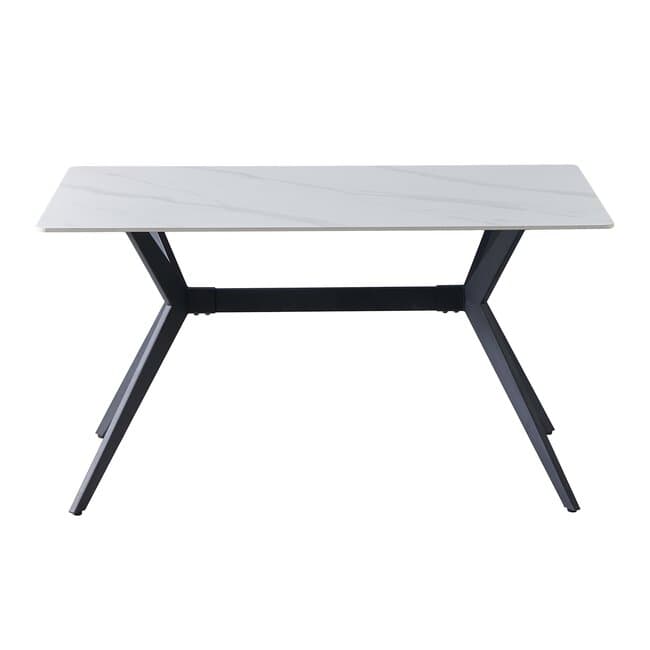 Masa fixa Loly Snow White 160x90x75cm alba