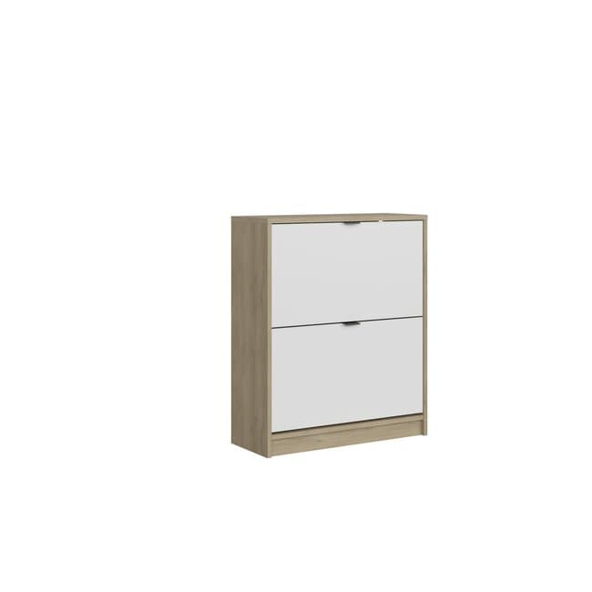 Pantofar NEPON SFB2K, Dulap Incaltaminte cu 2 Compartimente Rabatabile