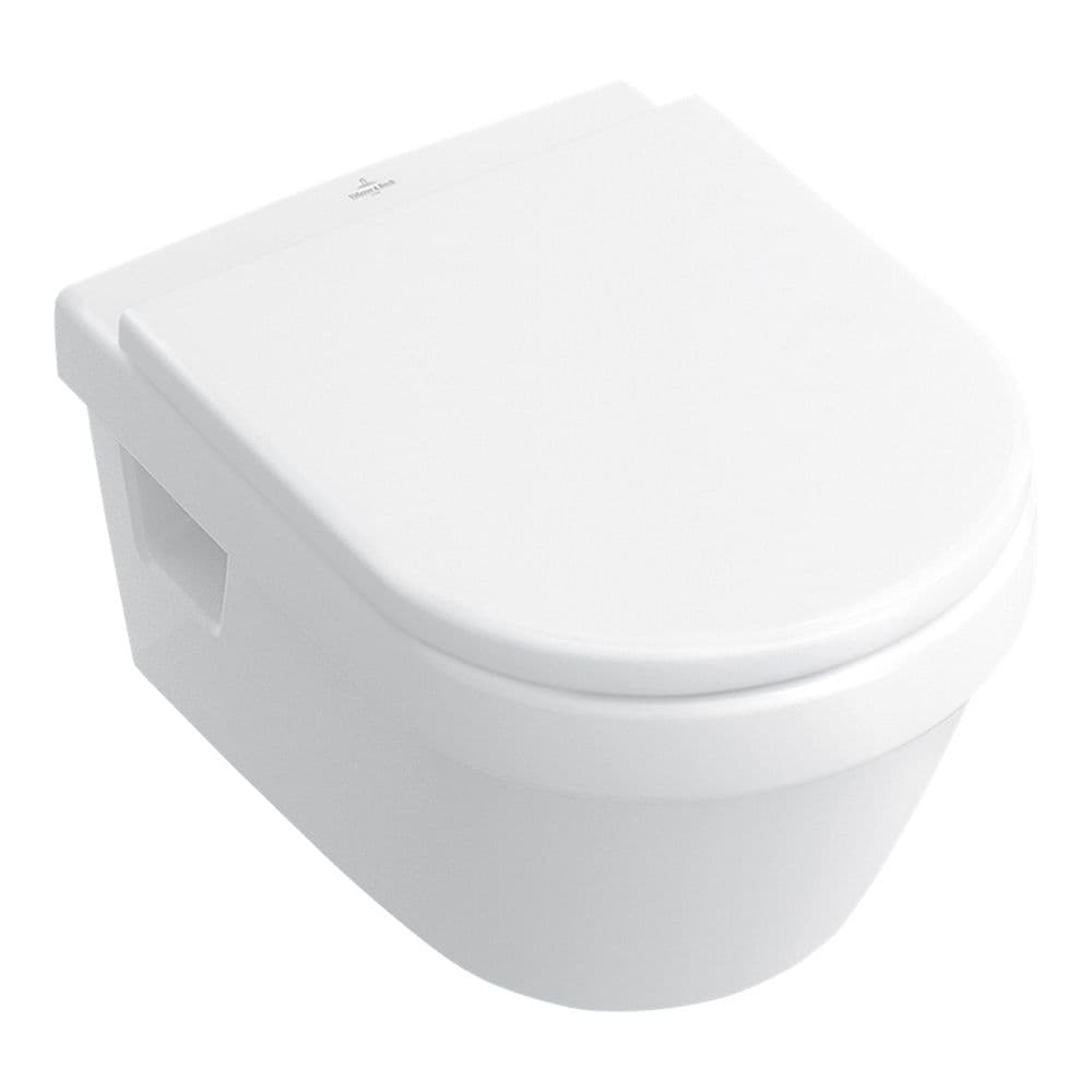 Vas wc suspendat rimless cu capac soft close, rotund, Villeroy Boch Architectura