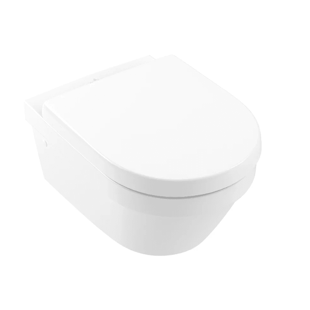 Vas wc suspendat rimless cu capac soft close Villeroy Boch, Architectura