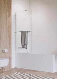 Paravan cada Radaway Idea PNJ, un element fix, 70xH150 cm si port prosop