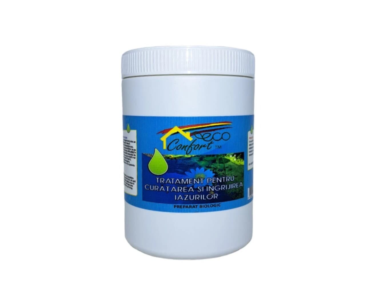 Tratament biologic pentru curatarea si ingrijirea iazurilor, 750 g, Eco Confort