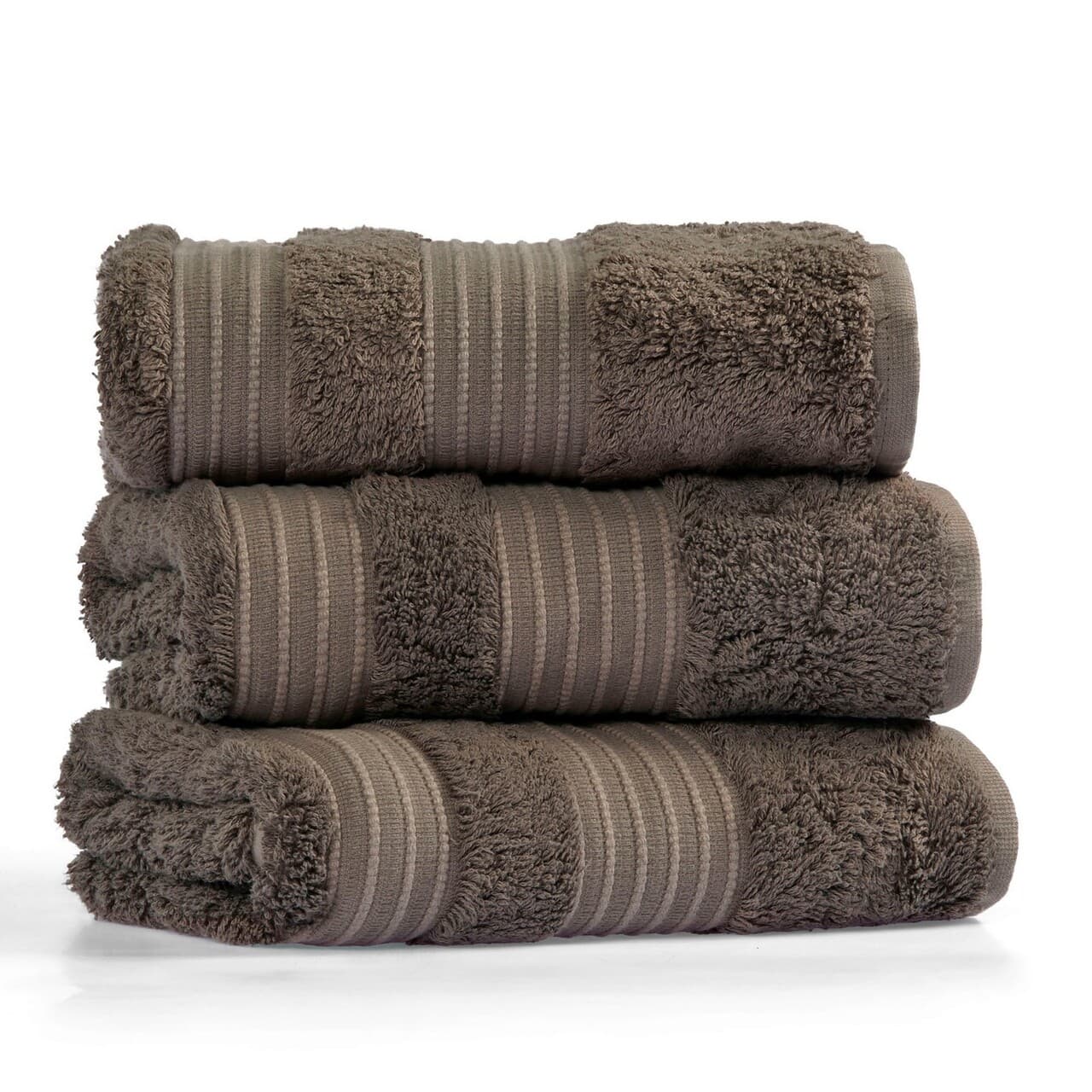 Prosop de baie, L'essentiel Maison, London Wash, 60% Bumbac/40% Bambus, Maro