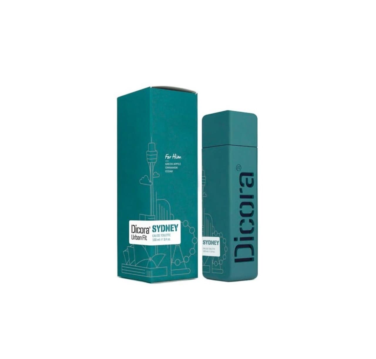 Apa de toaleta pentru barbati, Sydney, 100 ml, Dicora Urban Fit