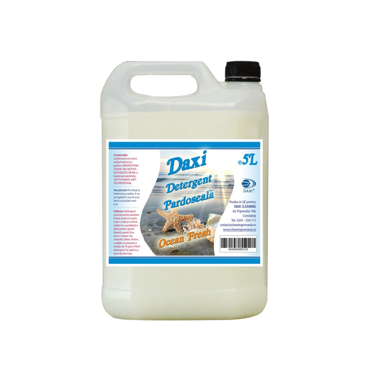 Detergent pardoseala Ocean Fresh 5L, Daxi
