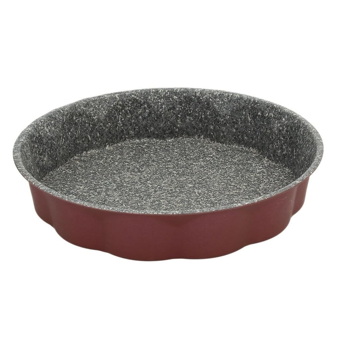 Forma pentru prajituri Sweet Cherry, Tognana, 26 cm, otel carbon, visiniu/gri