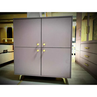 Comoda Siena D4, multiple compartimente, PAL melaminat, 100x41x112 cm,