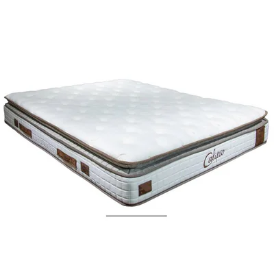 Saltea Calipso, ortopedica cu spuma dubla si strat 3D aerisire, 160x200 cm, bej