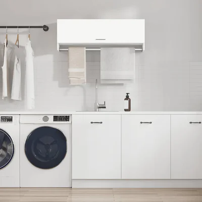 vidaXL Sifonier, alb, 100x32,5x35 cm, PAL