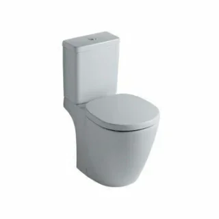 Vas WC monobloc Ideal Standard Connect,scurgere orizontala,36x66 cm