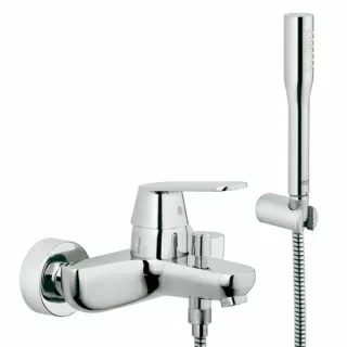 Baterie cada si dus cu set de dus Grohe Eurosmart Cosmopolitan