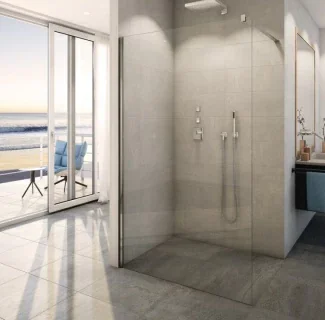 PROMO Cabina dus Walk-in SanSwiss Easy STR4P6 140xH2000 cm