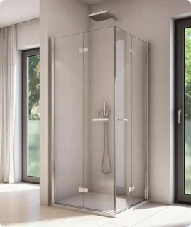 Cabina dus pliabila 90° Sanswiss Solino SOLF1 80 x 80 x H200 cm
