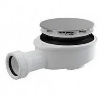 Sifon plat Roltechnik D-90 crom