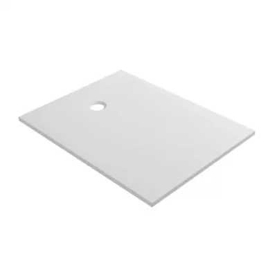 Cadita dus dreptunghiulara Marmite Burgos alb 120x90 cm