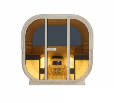 HANKO - Sauna finlandeza pentru exterior, 210 x 180 x 210cm