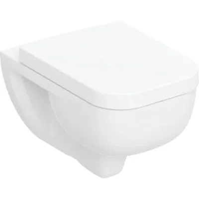 Set vas WC Geberit Selnova Square, 54x35x34, cu capac
